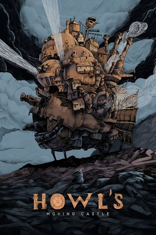 Obraz na plátně Howls Moving Castle (2004)