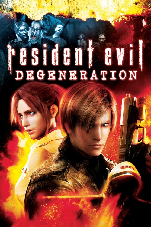 Плакат Resident Evil Degeneration (2008)