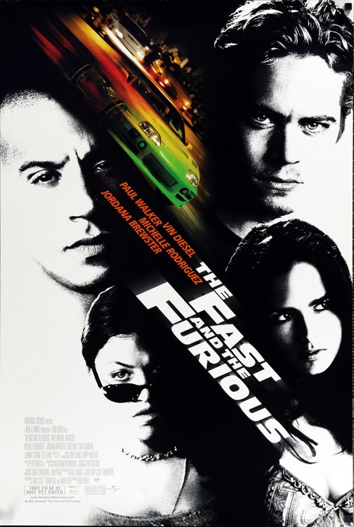 Poster The Fast and the Furious (2001)