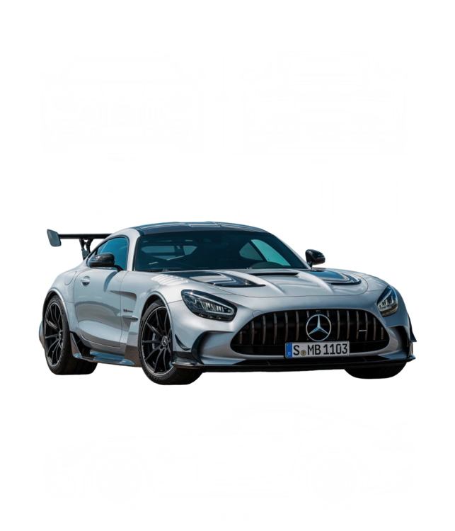 Μπλουζάκι Mercedes-AMG GT White Blueprint