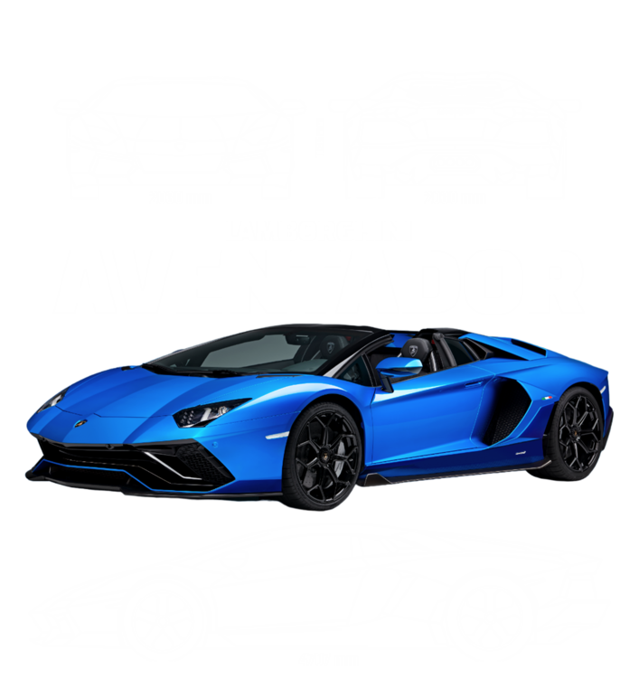 Μπλουζάκι Lamborghini Aventador Blue Blueprint