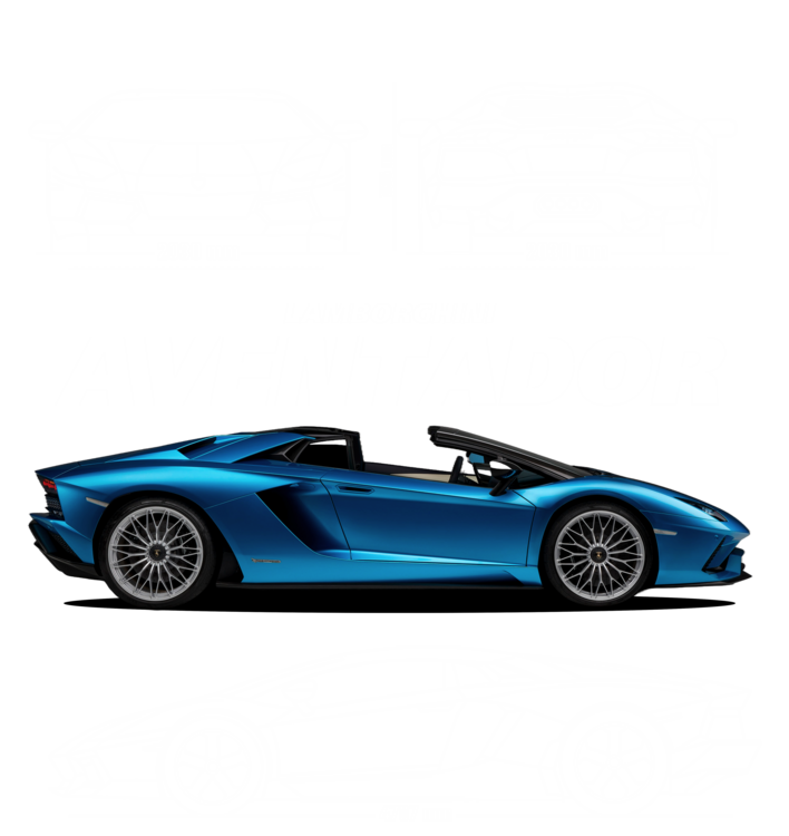 Μπλουζάκι Lamborghini Aventador Turquoise Blueprint