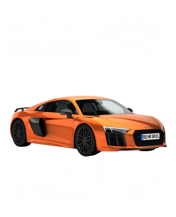Μπλουζάκι Audi R8 V10 Orange Blueprint