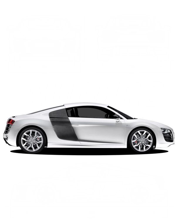 Μπλουζάκι Audi R8 Silver Blueprint