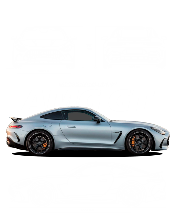 Μπλουζάκι Mercedes-AMG GT Silver Blueprint