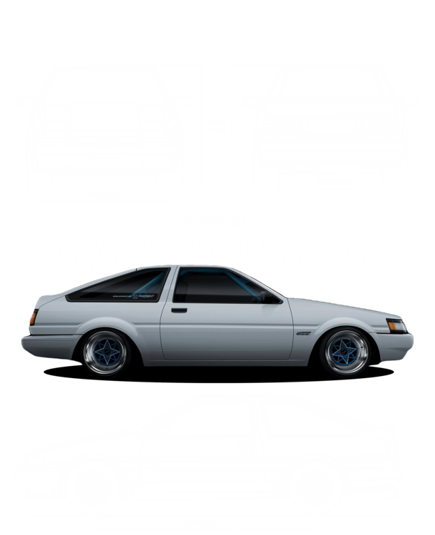 Μπλουζάκι Toyota Corolla AE86 Blueprint