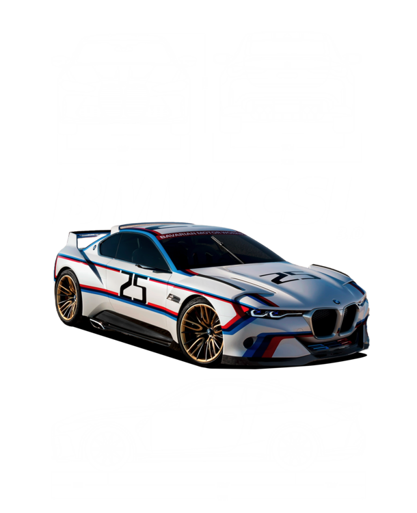Μπλουζάκι BMW 3.0 CSL Blueprint