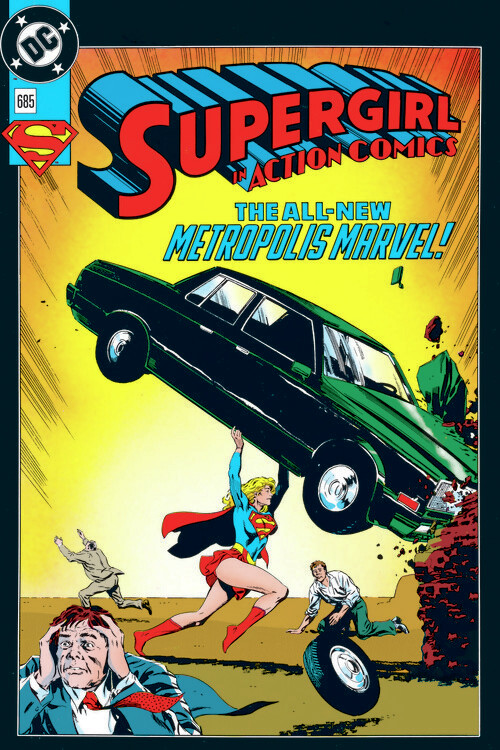 Poster Supergirl - Metropolis Marvel