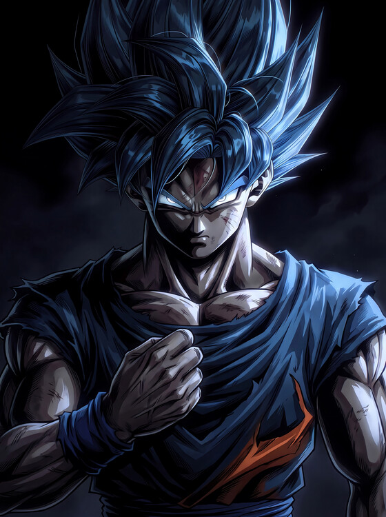 Плакат Dragon Ball Super: Mastered Ultra Instinct Goku
