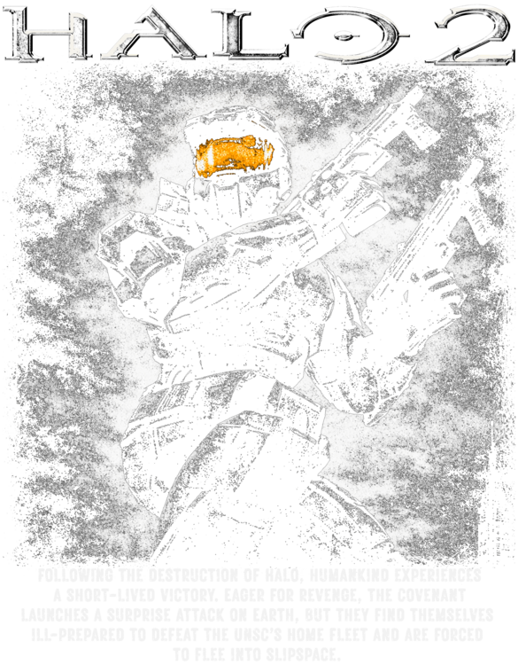 T-shirt Halo 2 Master Chief
