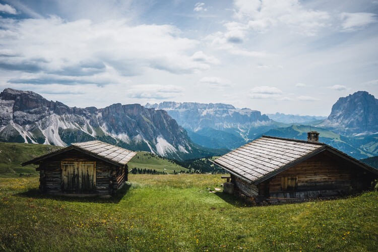 Плакат Dolomiti view