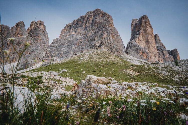 Плакат 3 Zinnen in Dolomiti