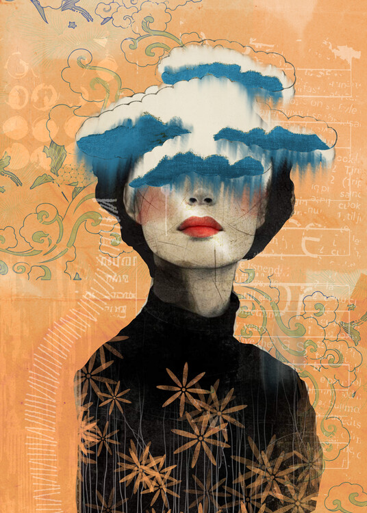 Poster Donna tra le nuvole