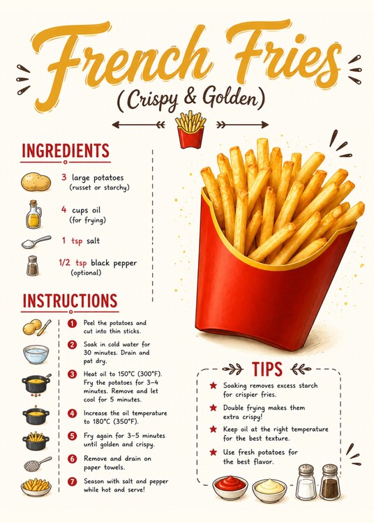 Poster French Fries