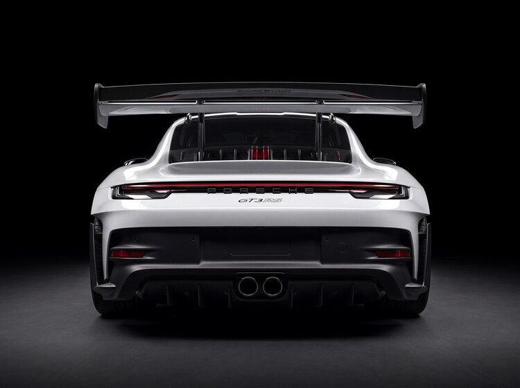 Poster Porsche 911 GT3 RS — Direct Rear View