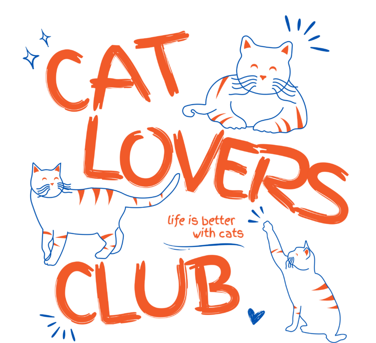 Tričko Cat Lovers Club 3