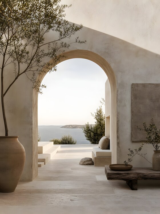 Плакат The Arch | Mediterranean Archway Wall Art