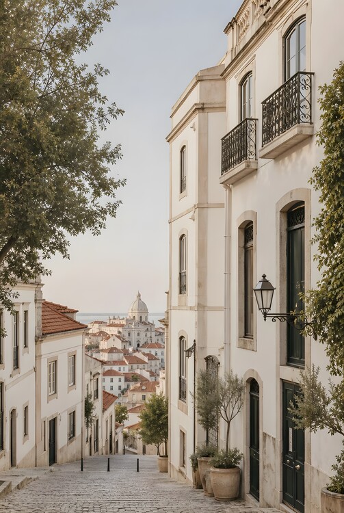 Плакат The Upper Quarter | Mediterranean Architecture Wall Art