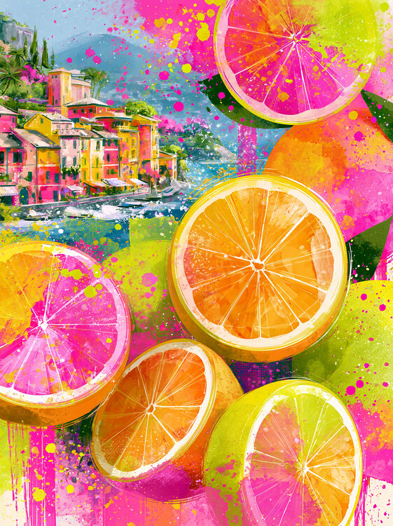 Plakát Amalfi Citrus Dreams