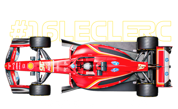 Tričkó Ferrari – Leclerc #16