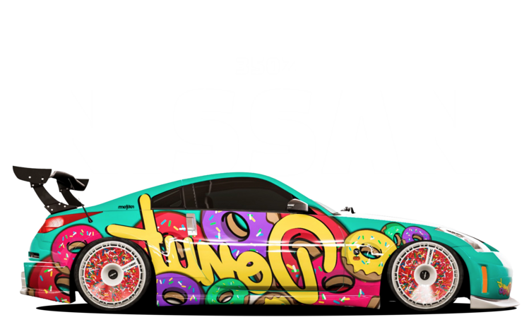 T-Shirt Nissan – 350Z Graffiti