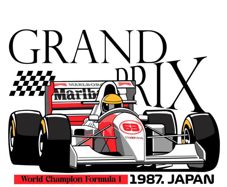 Koszulka McLaren – Grand Prix Japan 1987