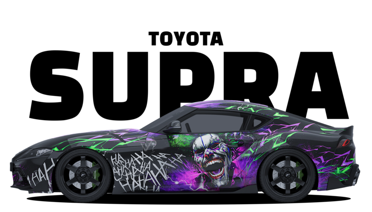 Tričkó Toyota – Supra Purple Drift
