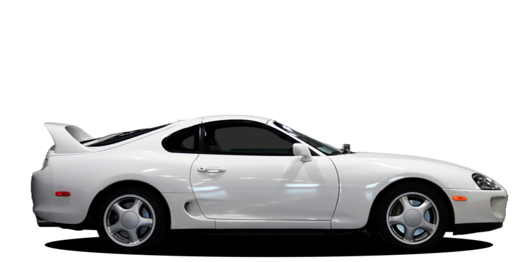 Tričkó Toyota – Supra MK3 White