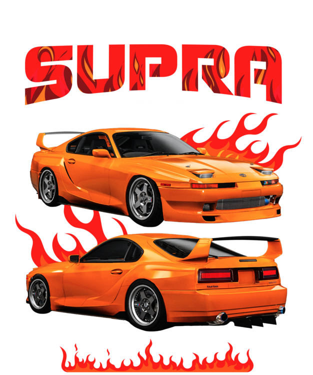 Tričkó Toyota – Supra Flame Duo
