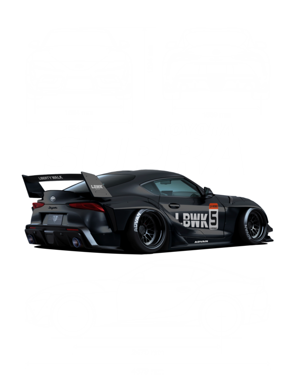 Tričkó Toyota – Supra Blueprint