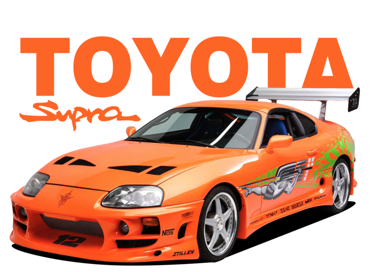 Tričkó Toyota – Supra Orange Legend