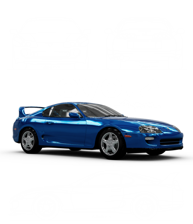 Tričkó Toyota – Supra Blue Blueprint