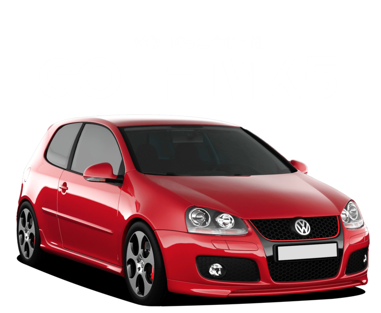 T-Shirt Volkswagen – Golf MK5 Red