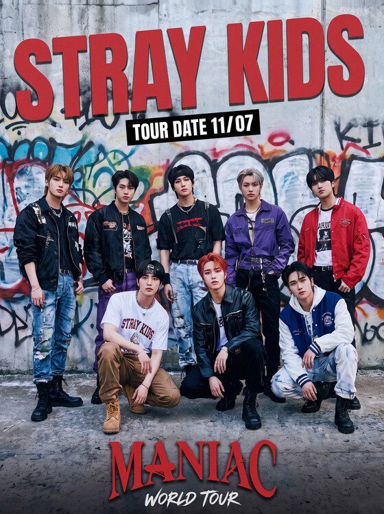 Obraz na płótnie Stray Kids: MANIAC World Tour