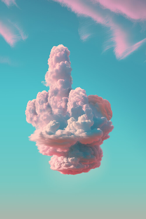 Poster Artem Pozdniakov - Fuck Cloud