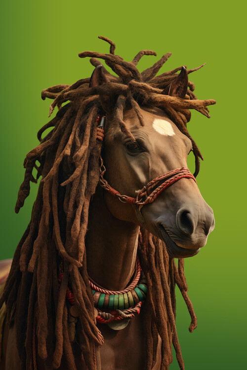 Poster Artem Pozdniakov - Rasta Horse