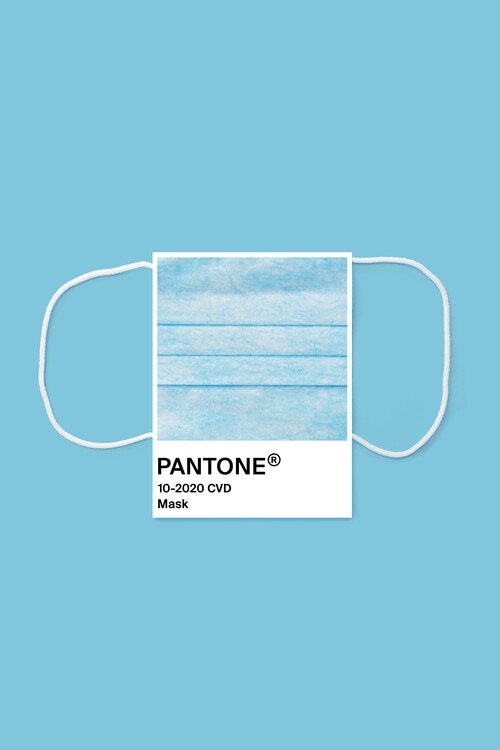 Poster Artem Pozdniakov - Pantone Mask