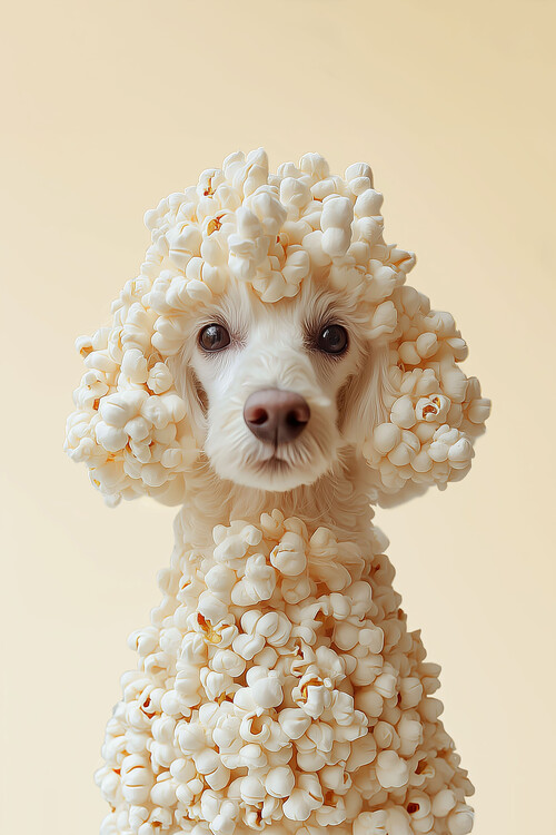 Poster Artem Pozdniakov - Popcorn Poodle