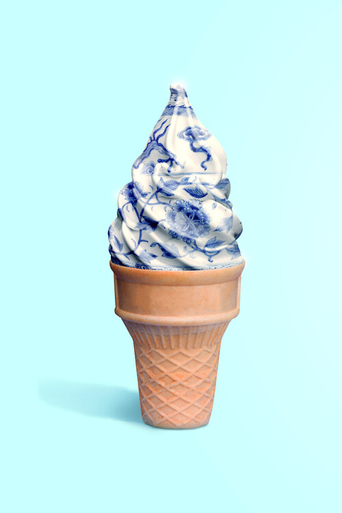 Poster Artem Pozdniakov - Dutch Blue Ice Cream