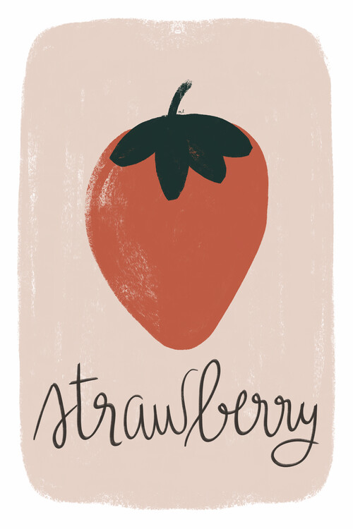 Plakát Menina Lisboa - Sweet Strawberry