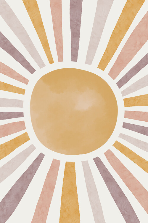 Принти на полотні Menina Lisboa - Watercolour Sun