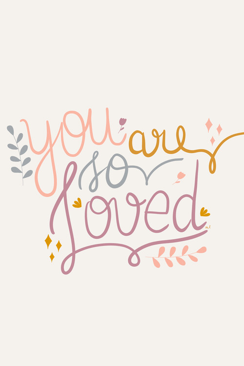 Принти на полотні Menina Lisboa - You are so loved