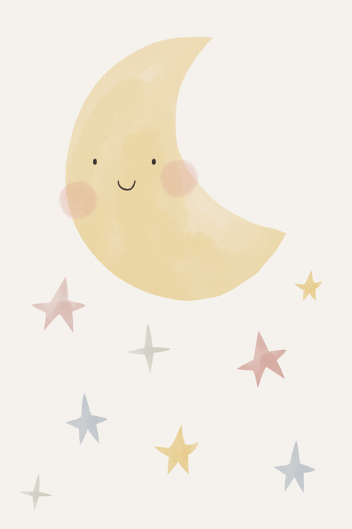 Плакат Menina Lisboa - Happy Moon