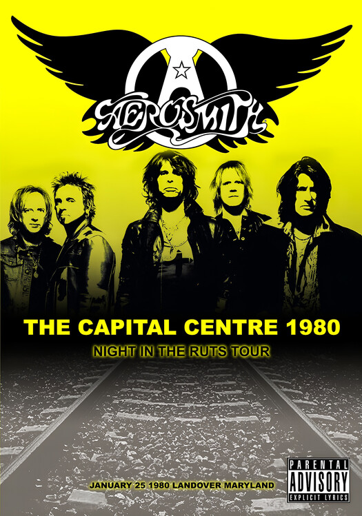 Плакат Aerosmith – The Capital Centre 1980