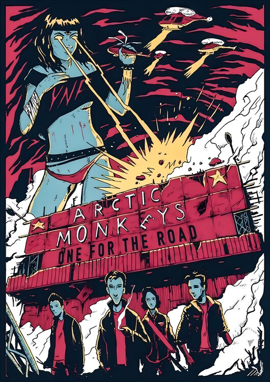 Плакат Arctic Monkeys – One for the Road