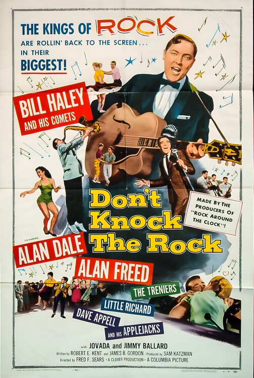 Плакат Bill Haley & His Comets – Don’t Knock the Rock