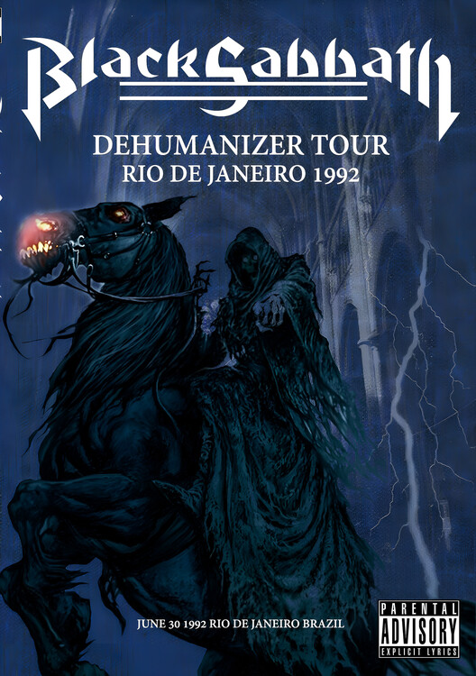 Плакат Black Sabbath – Dehumanizer Tour, Rio de Janeiro 1992