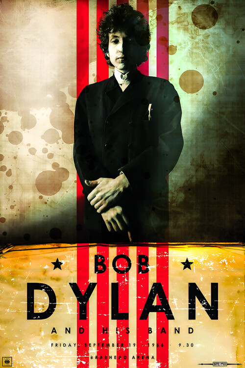 Плакат Bob Dylan – Live in Concert