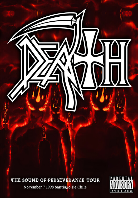 Плакат Death – The Sound of Perseverance Tour