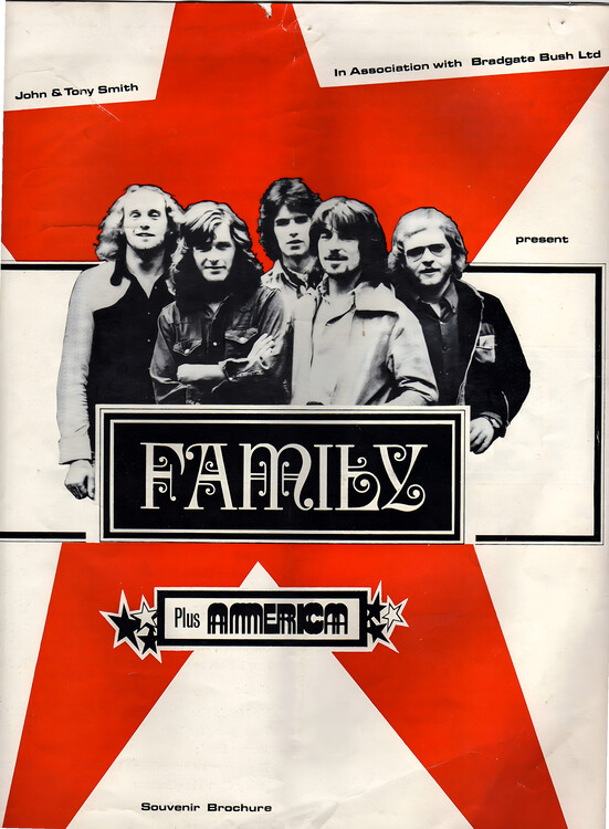 Plakát Family – Vintage Concert Poster